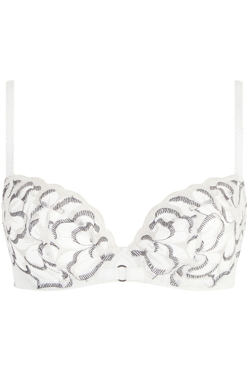 Chantelle Fleurs Lace Unlined Plunge Bra